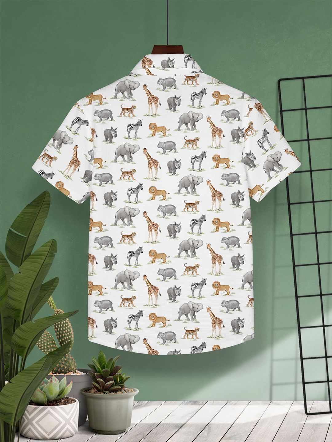 HELLCAT Boys Pack of 2 Cotton Conversational Opaque Printed Casual Shirt