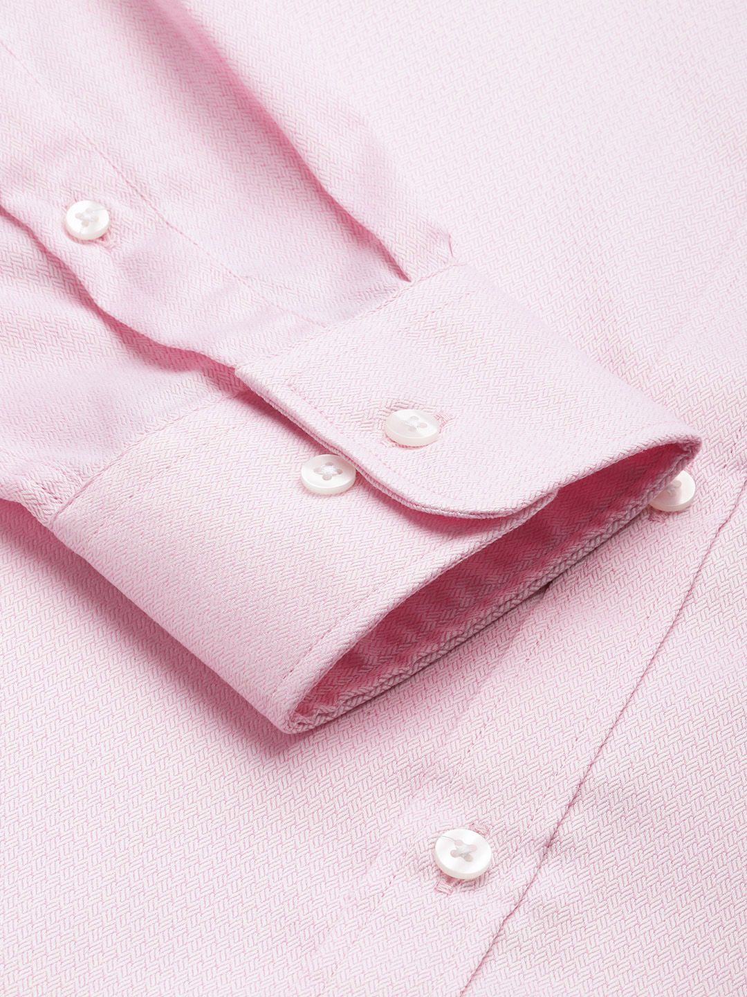 Park Avenue Slim Fit Textured Formal Shirt