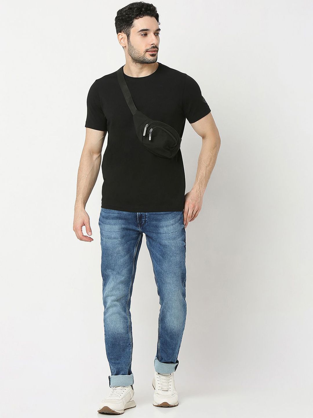 SPYKAR Men Heavy Fade Mid Rise Stretchable Jeans