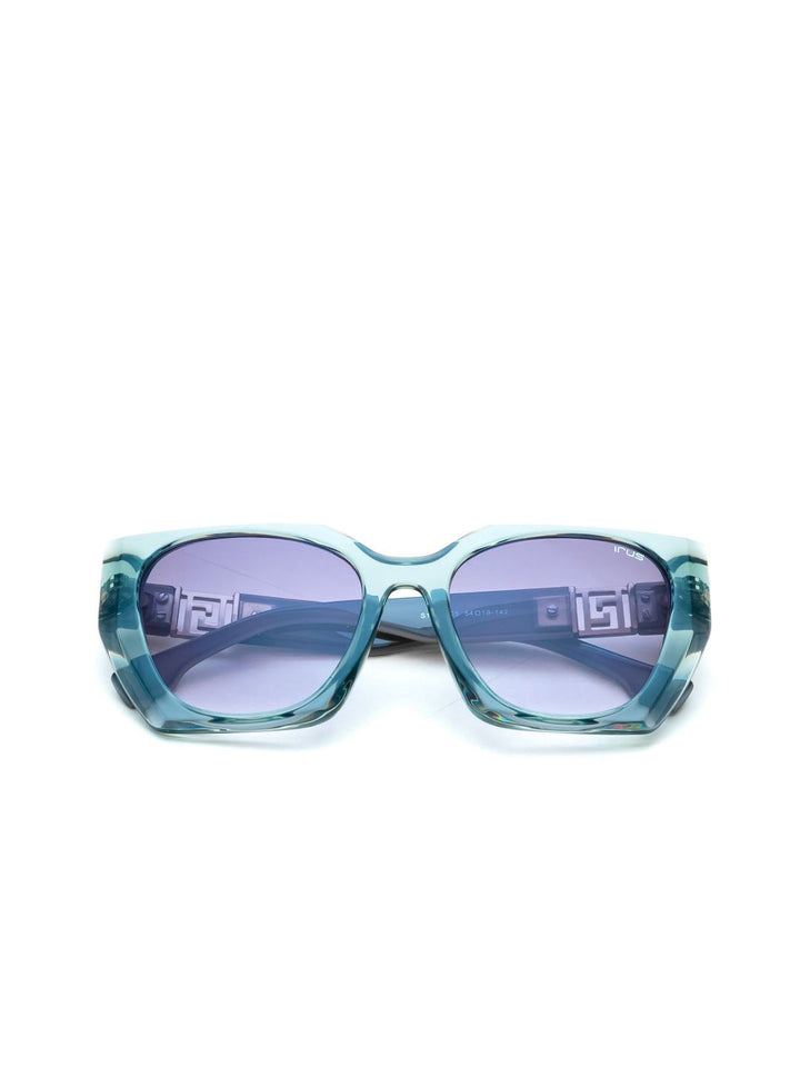 IRUS by IDEE Women Square Sunglasses with UV Protected Lens IRS1293C5SG