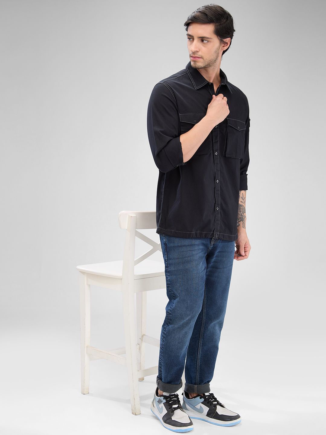 SPYKAR Men Solid Opaque Casual Shirt