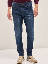 THE BEAR HOUSE Men Slim Fit Light Fade Stretchable Jeans