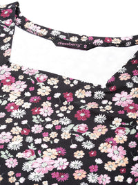 DressBerry Floral Print Top