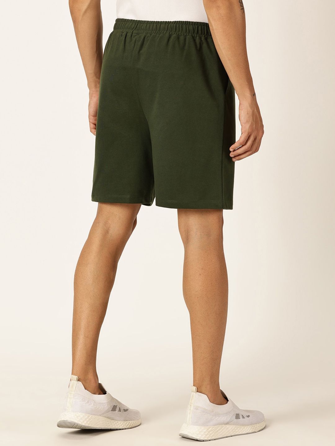 Thomas Scott Men Mid-Rise Cotton Shorts