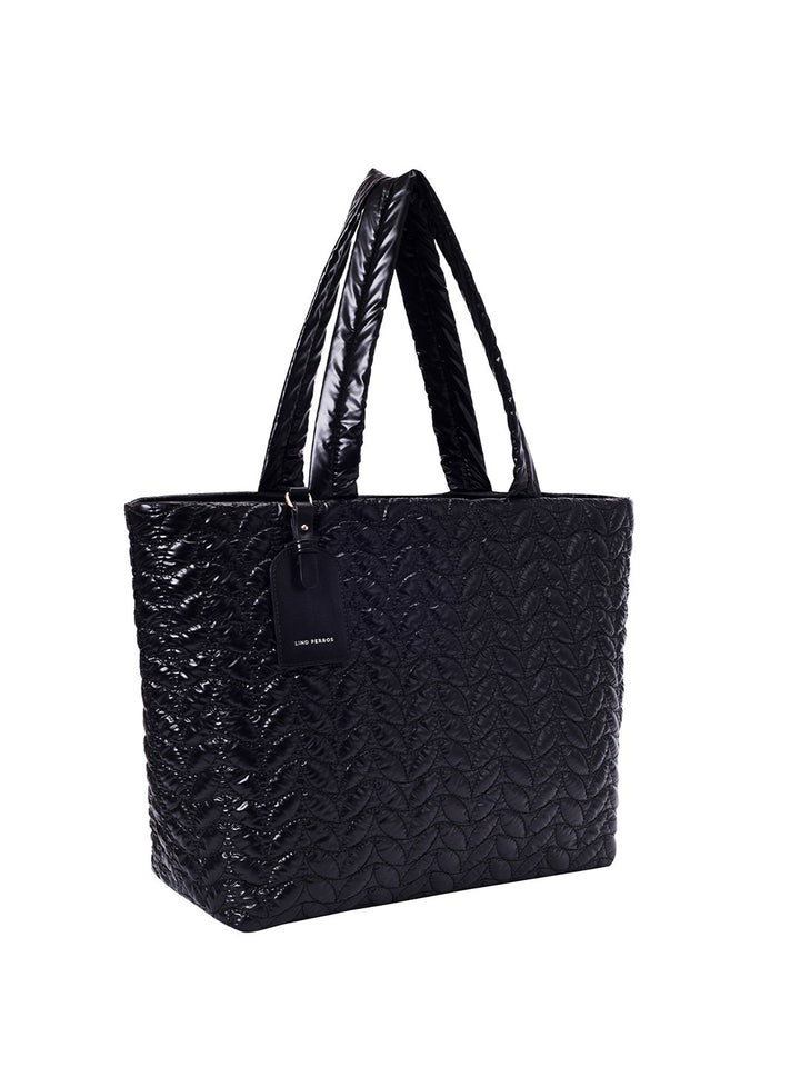 Lino Perros Quilted Structured Shoulder Bag