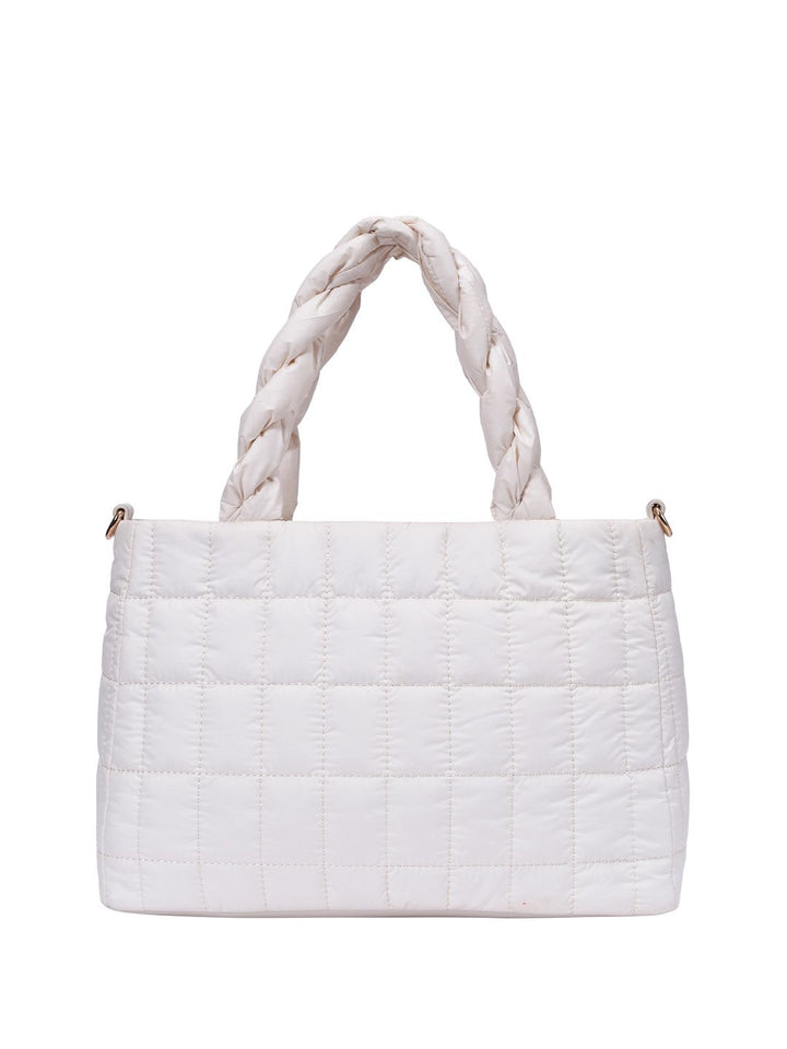 Lino Perros Structured Quilted Shoulder Bag