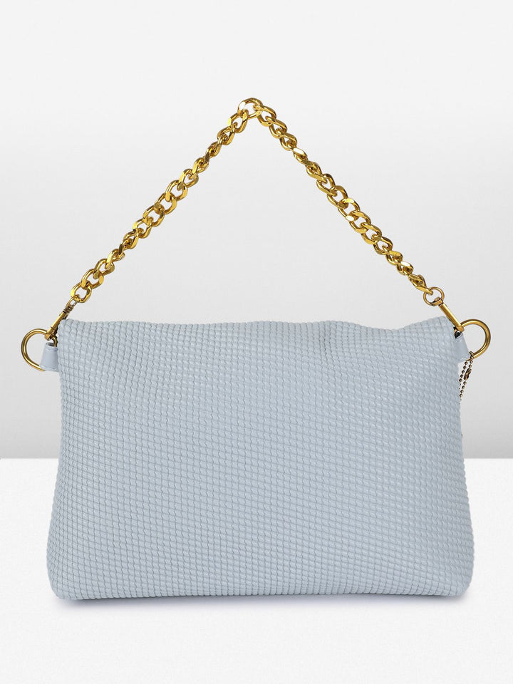 DressBerry Textured Structured Handheld Bag