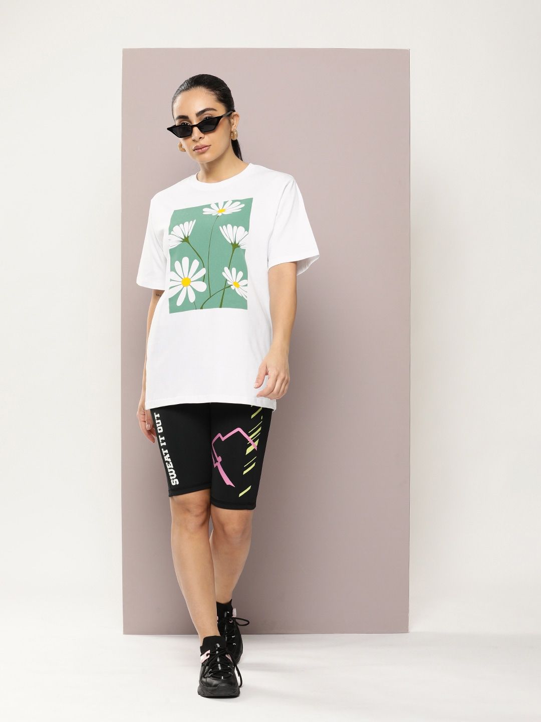 DILLINGER Graphic Printed Oversized Pure Cotton T-Shirt