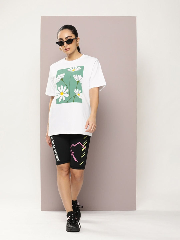 DILLINGER Graphic Printed Oversized Pure Cotton T-Shirt