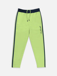 HELLCAT Boys Grey Black & Fluorescent Green Solid Pack Of 3  Track Pants