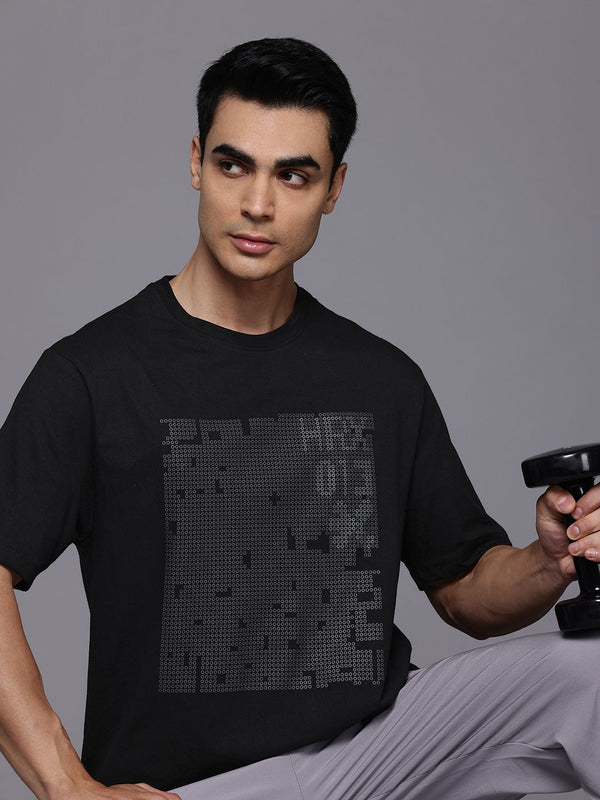 HRX by Hrithik Roshan Men Printed Training T-shirt