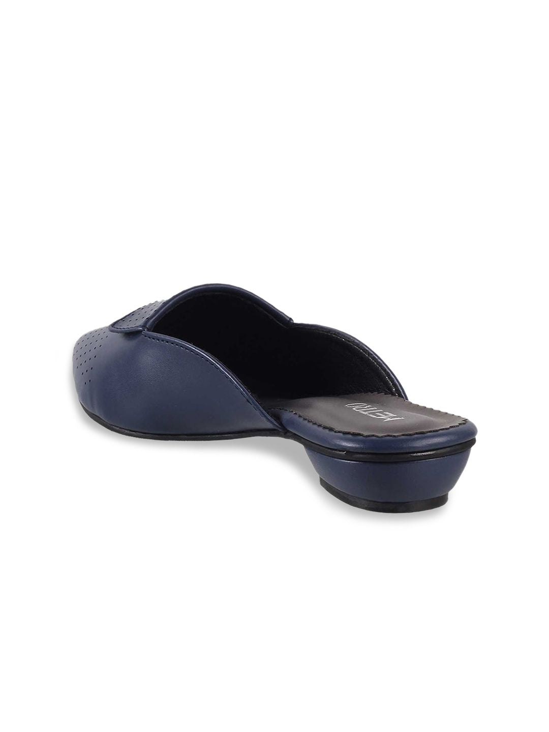 Metro Pointed Toe Block Mules