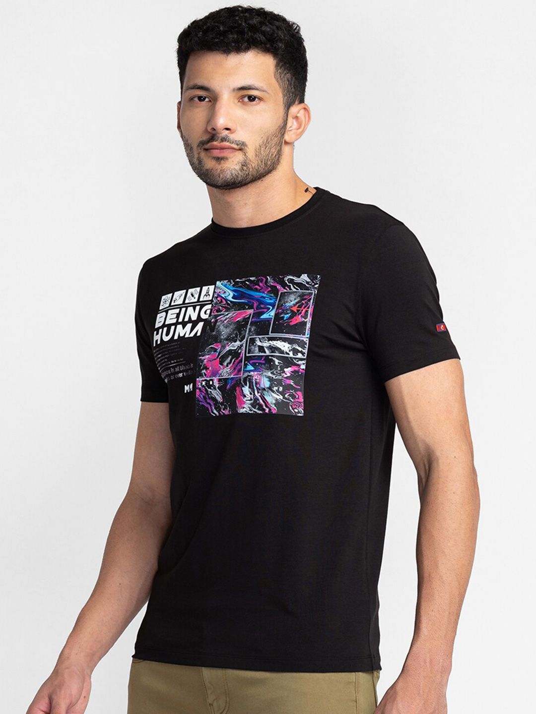 Being Human Graphic Printed T-shirt