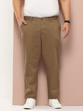Thomas Scott Men Plus Size Straight Fit Easy Wash Chinos Trousers
