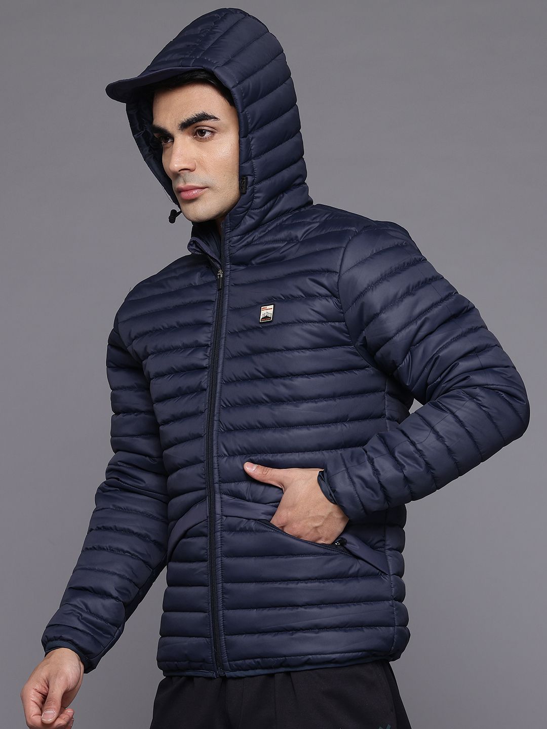 HRX by Hrithik Roshan Hooded Padded Jacket
