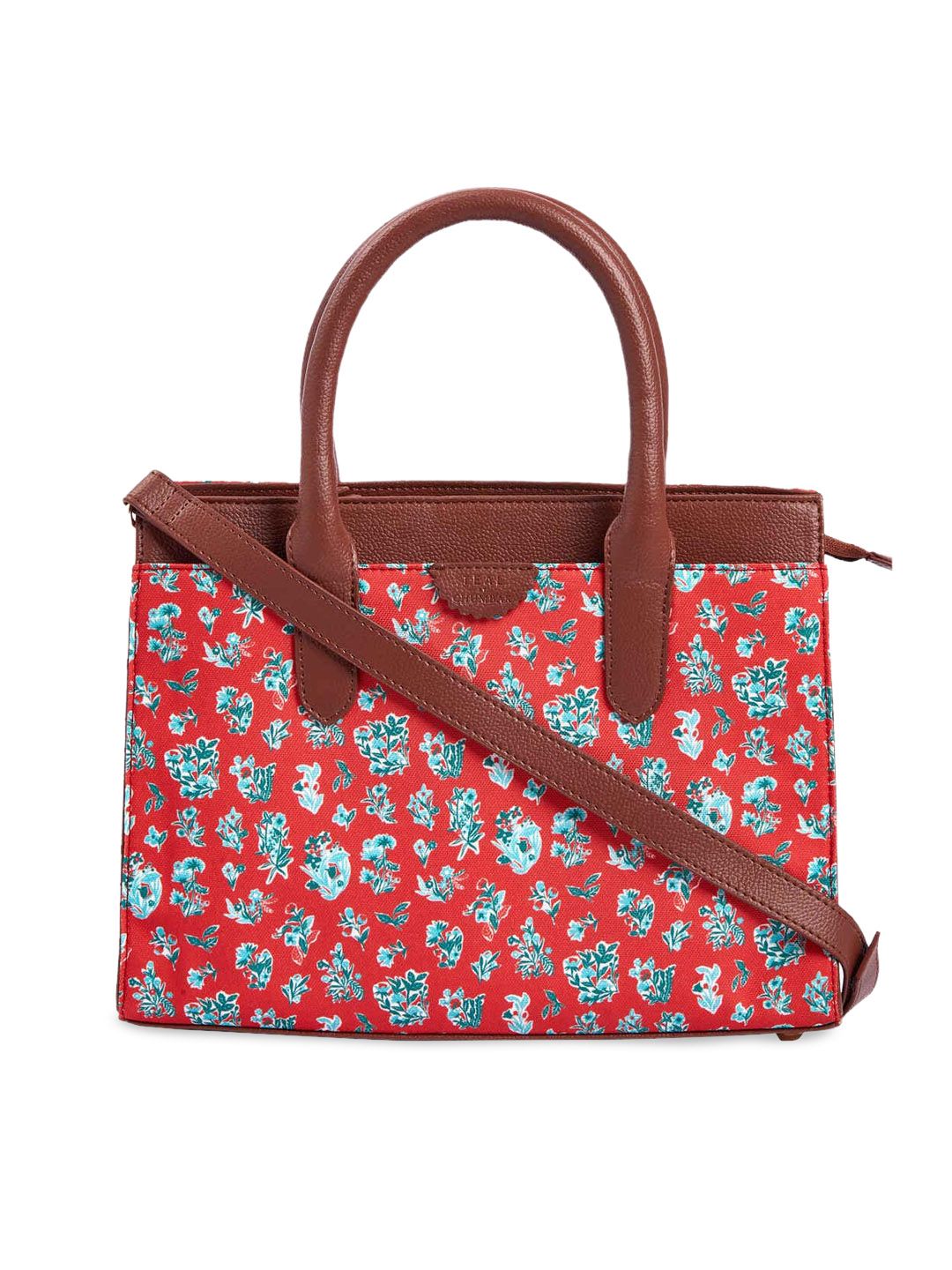 TEAL BY CHUMBAK Floral Printed Sling Bag
