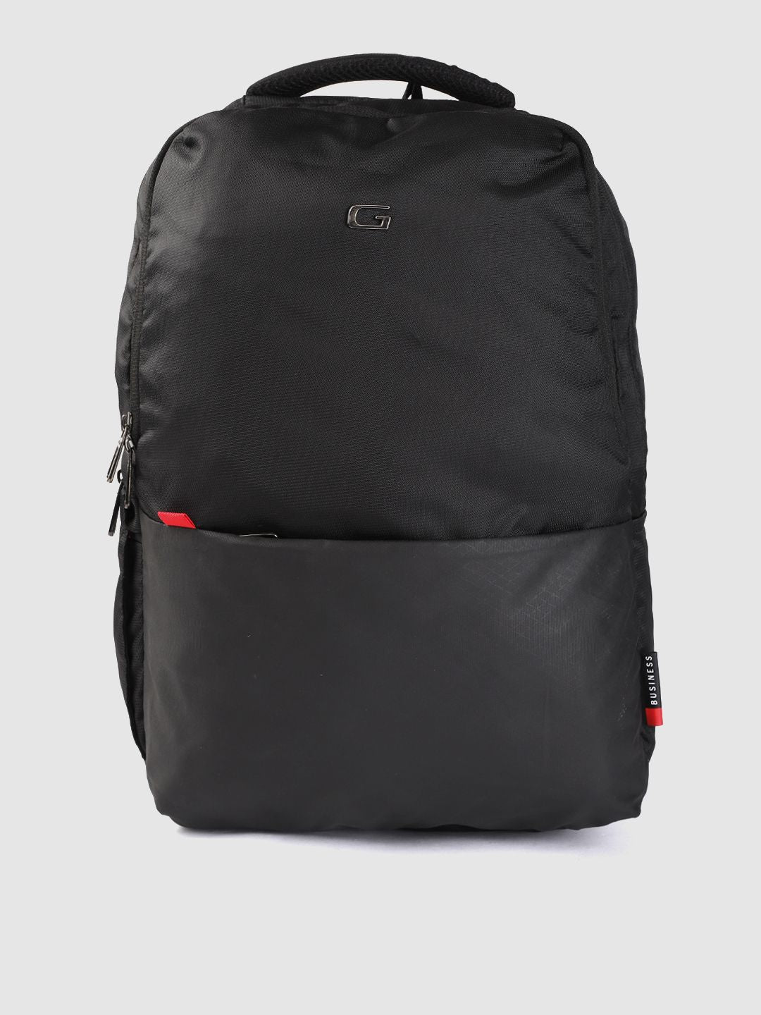 Gear Unisex Black Solid 16 Inch Laptop Backpack