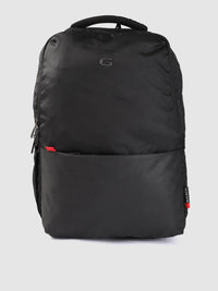 Gear Unisex Black Solid 16 Inch Laptop Backpack
