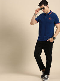 Being Human Men Polo Collar Pure Cotton T-shirt