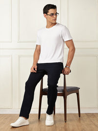 Thomas Scott Men Smart Straight Fit Mid-Rise Easy Wash Chinos