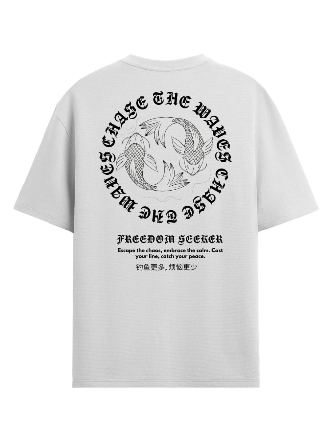 ADRO Men Typography Printed T-shirt