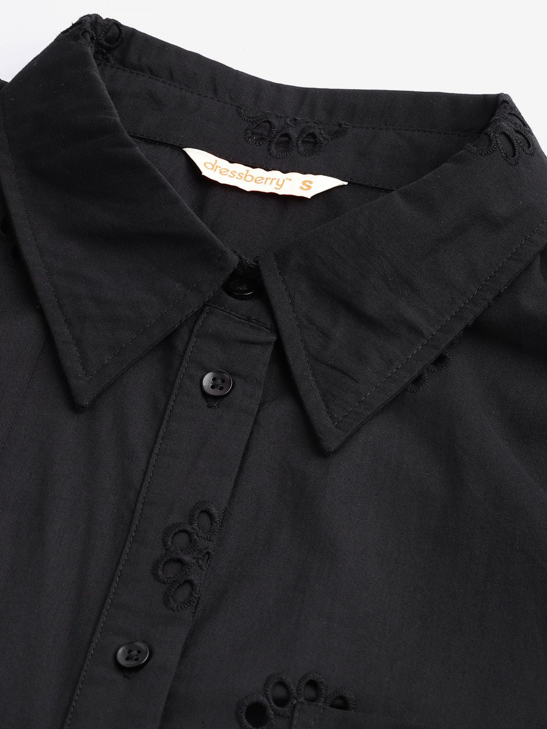 DressBerry Summer Breezies Boxy Schiffli Shirt