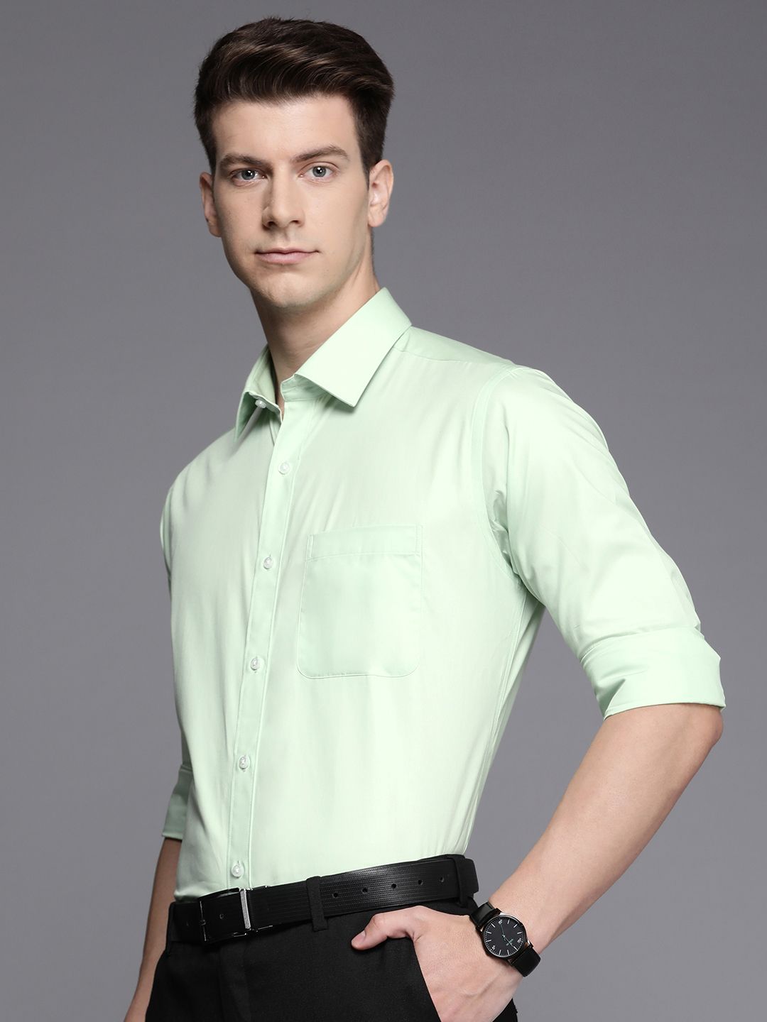 Raymond Pure Cotton Slim Fit Formal Shirt
