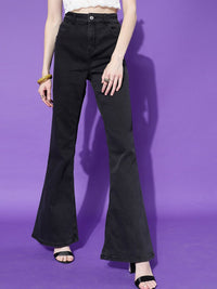 STREET 9 Women Black Hottie Skinny Fit High-Rise Highly Distressed Jeans 98% Cotton