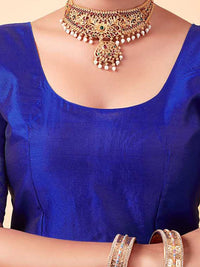 KALINI Woven Design Zari Banarasi Saree