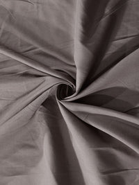 Myntra Elegant Homes Kelabu Kapas Pepejal 300 TC Dilengkapi Cadar King Halus dengan 2 Sarung Bantal-250 x 225 cm
