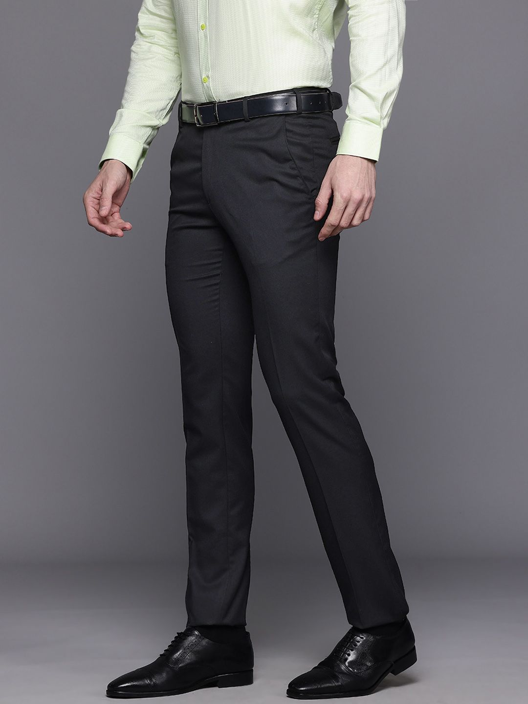 Raymond Men Slim Fit Non Iron Trousers