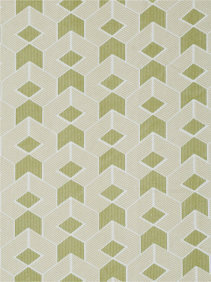 KLOTTHE Olive-Green Printed 300 TC Fitted Double King Bedsheet With 2 Pillow Covers