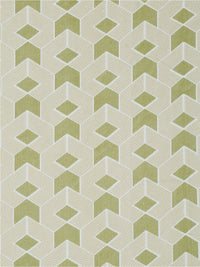 KLOTTHE Olive-Green Printed 300 TC Fitted Double King Bedsheet With 2 Pillow Covers