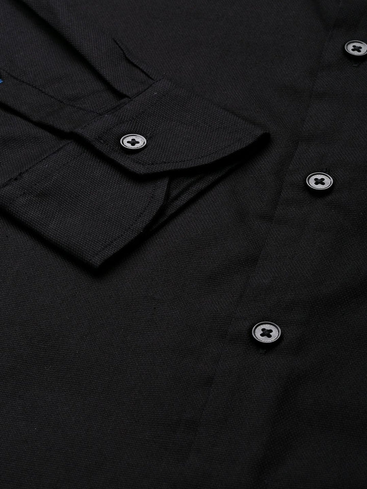 THE BEAR HOUSE Men Slim Fit Formal Shirt