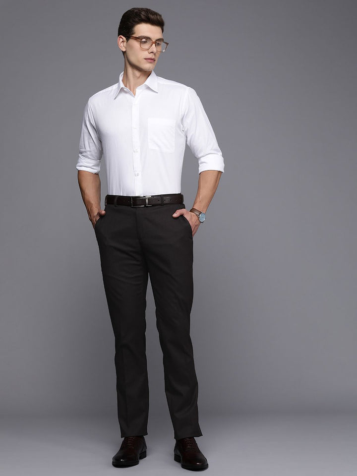 Raymond Men Slim Fit Formal Trousers