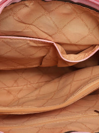 Lino Perros Pink Solid Laptop Bag