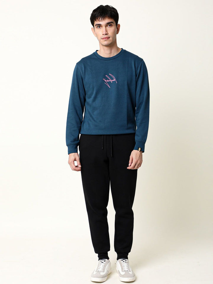 RARE RABBIT Men Neos Slim Fit Sweatshirt