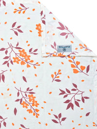Moda Rapido X KLOTTHE Bunga Putih 300 TC Cadar King dengan 2 Sarung Bantal