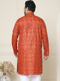 SOJANYA PLUS Motif Etnik Bercetak Kurta