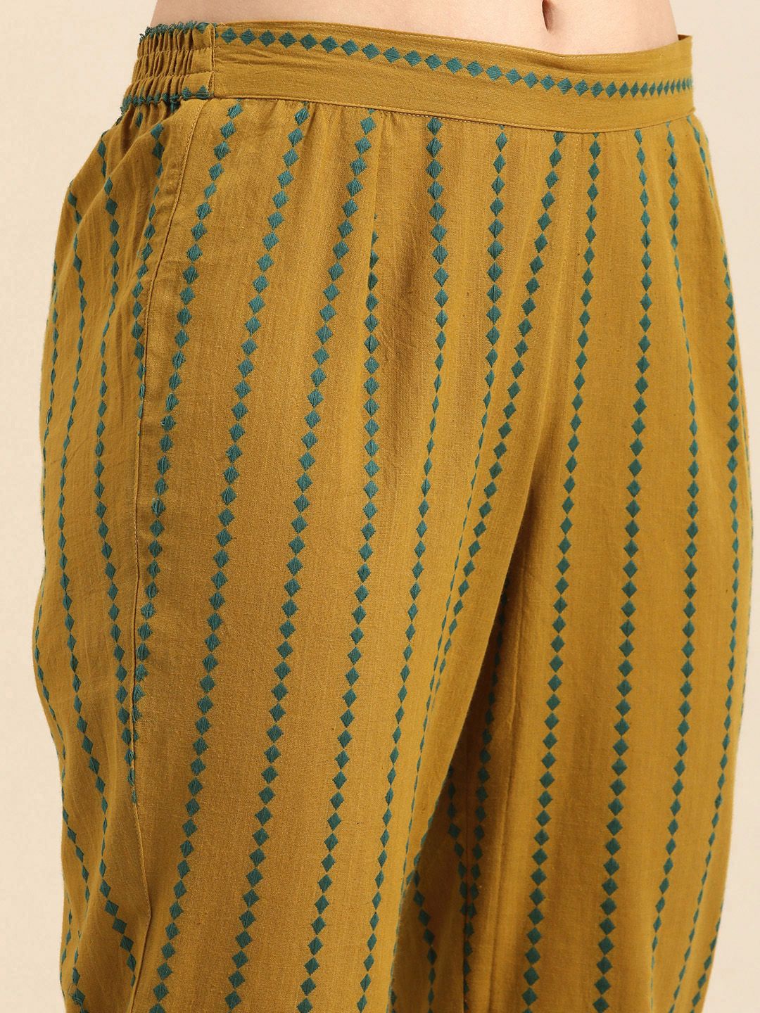 Anouk Regular Pure Cotton Kurta with Trousers