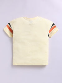 Happy Faces Boys Peanuts Printed Pure Cotton T-shirt