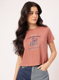 DressBerry Laid-Back Vibes Printed Tee