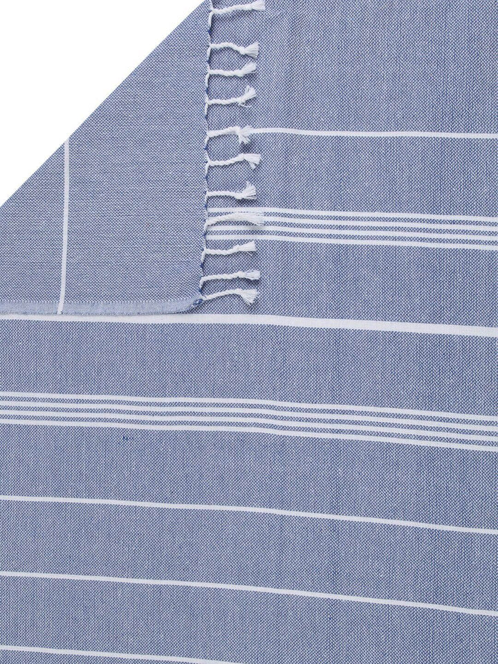 KLOTTHE Unisex Set Of 4 Striped 233 GSM Bath Towels