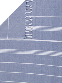 KLOTTHE Unisex Set Of 4 Striped 233 GSM Bath Towels