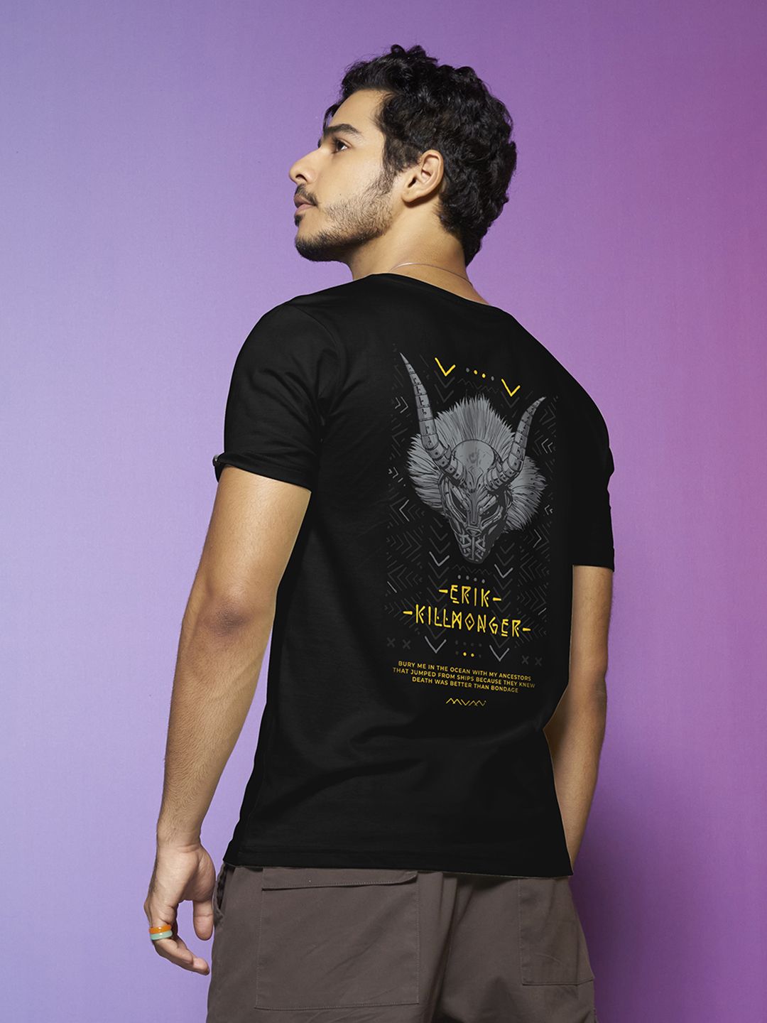 Bewakoof Killmonger Graphic Printed T-Shirt