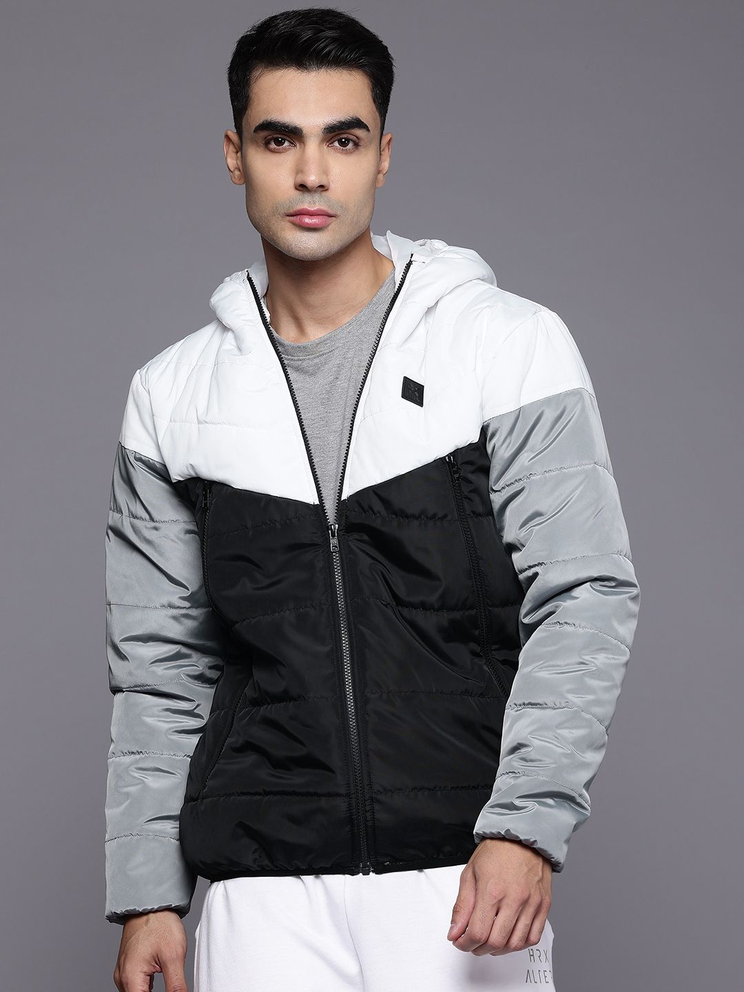 HRX by Hrithik Roshan Colourblocked Padded Jacket
