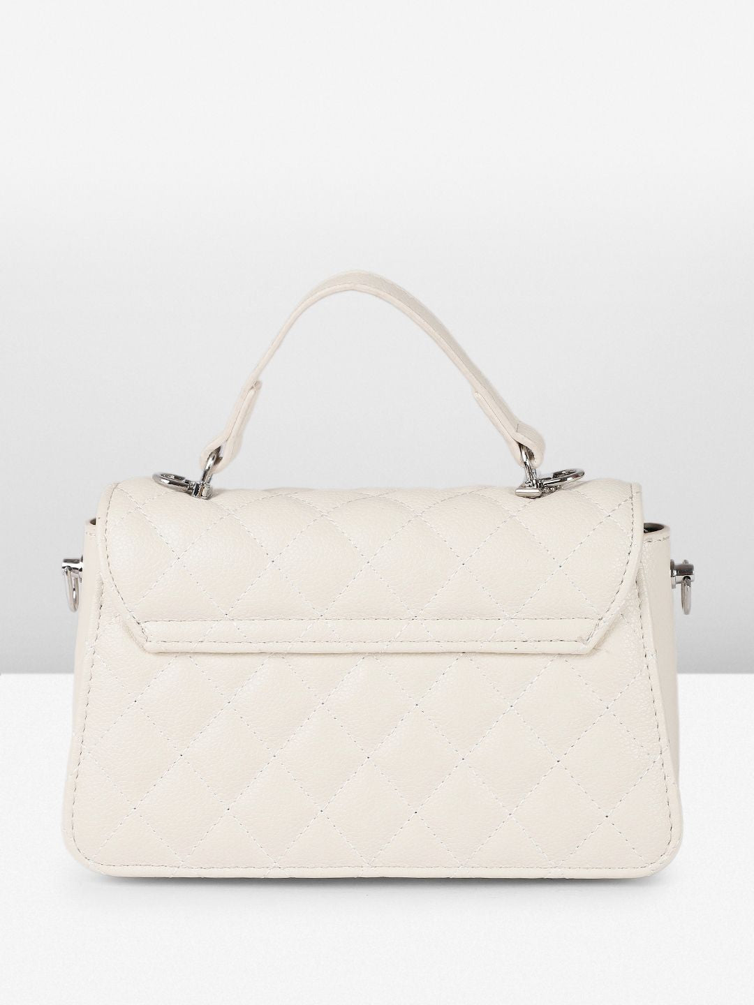 DressBerry Textured Structured Sling Bag with Quilted