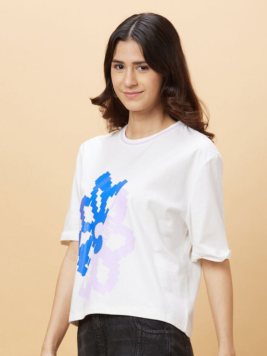 Being Human Women Printed T-shirt