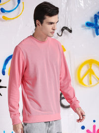 The Indian Garage Co Self Design Textured Long Sleeve Pullover Sweatshirt
