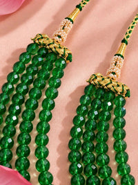 Kalung Manik Tiruan Bersalut Emas PANASH